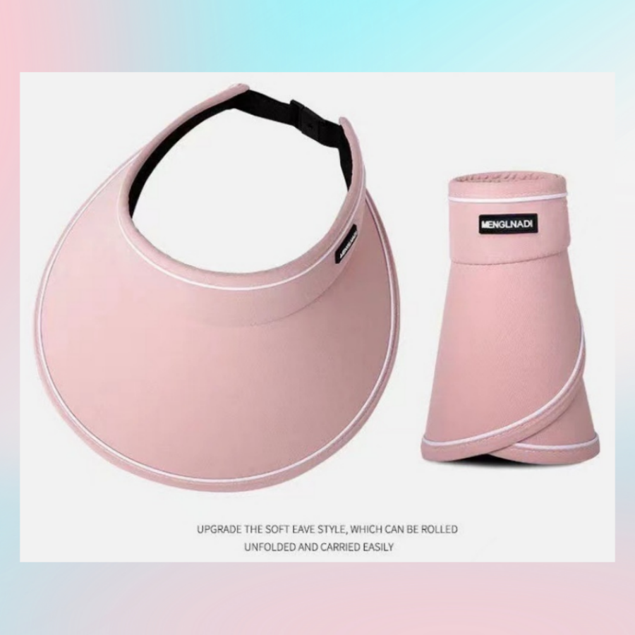 1pc Adjustable Women Multi-Color Mountaineering Outdoor Sun Hat Visor Cap, Spring/Summer Outdoor Sports Brimless Sun Hat UV Protection