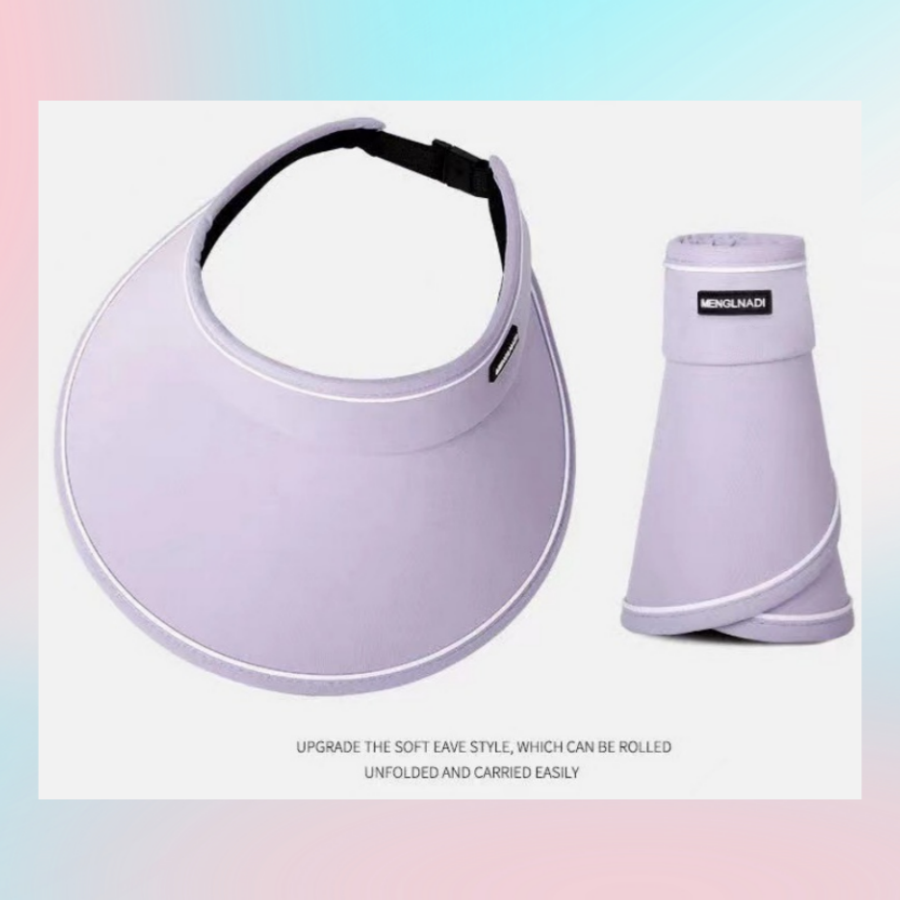 1pc Adjustable Women Multi-Color Mountaineering Outdoor Sun Hat Visor Cap, Spring/Summer Outdoor Sports Brimless Sun Hat UV Protection