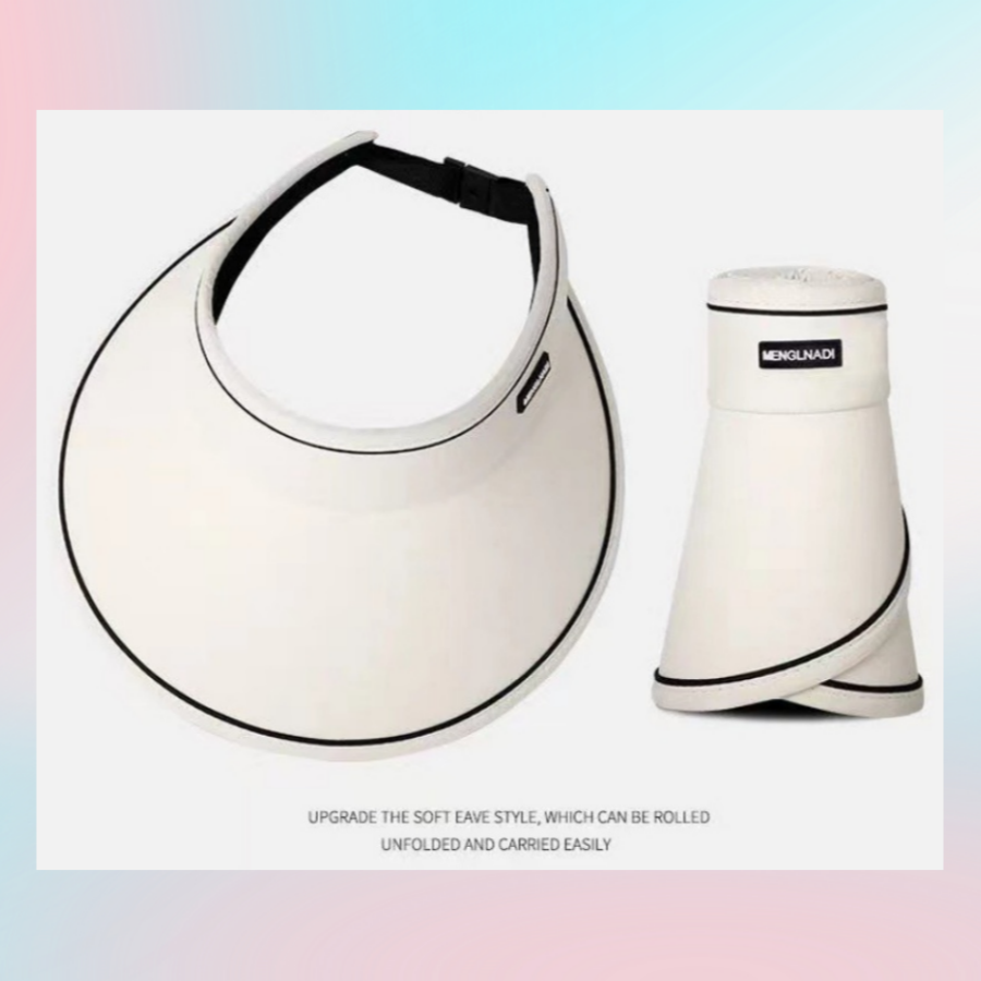 1pc Adjustable Women Multi-Color Mountaineering Outdoor Sun Hat Visor Cap, Spring/Summer Outdoor Sports Brimless Sun Hat UV Protection