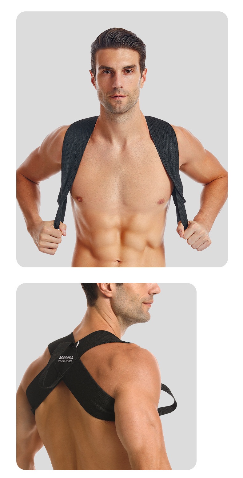 Back Posture Correction Adjustable Bra Neck Support Training Equipment, Clavicle Support Belt, Lumbar Support Belt, Back Splint Adjustable, Straightener, Body Remodeling, Shoulder And Back Support Correction Belt For Men And Women