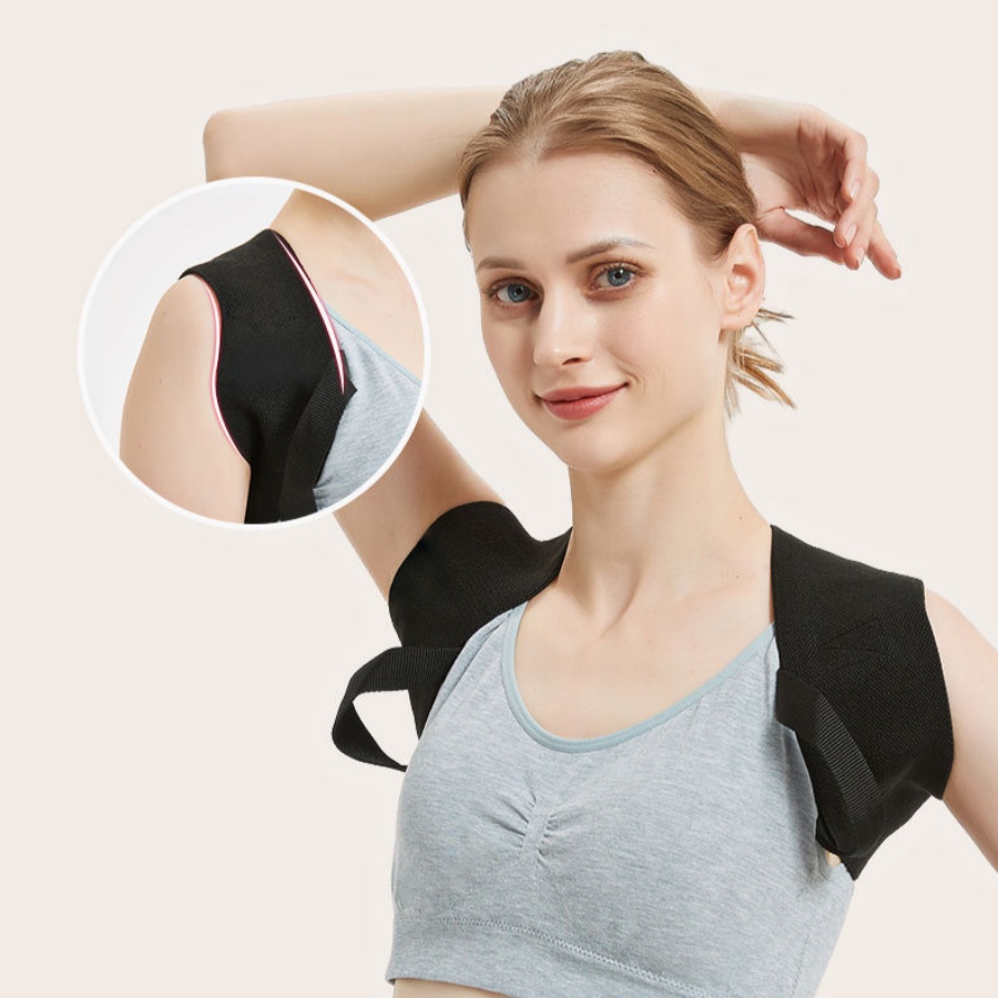 Back Posture Correction Adjustable Bra Neck Support Training Equipment, Clavicle Support Belt, Lumbar Support Belt, Back Splint Adjustable, Straightener, Body Remodeling, Shoulder And Back Support Correction Belt For Men And Women