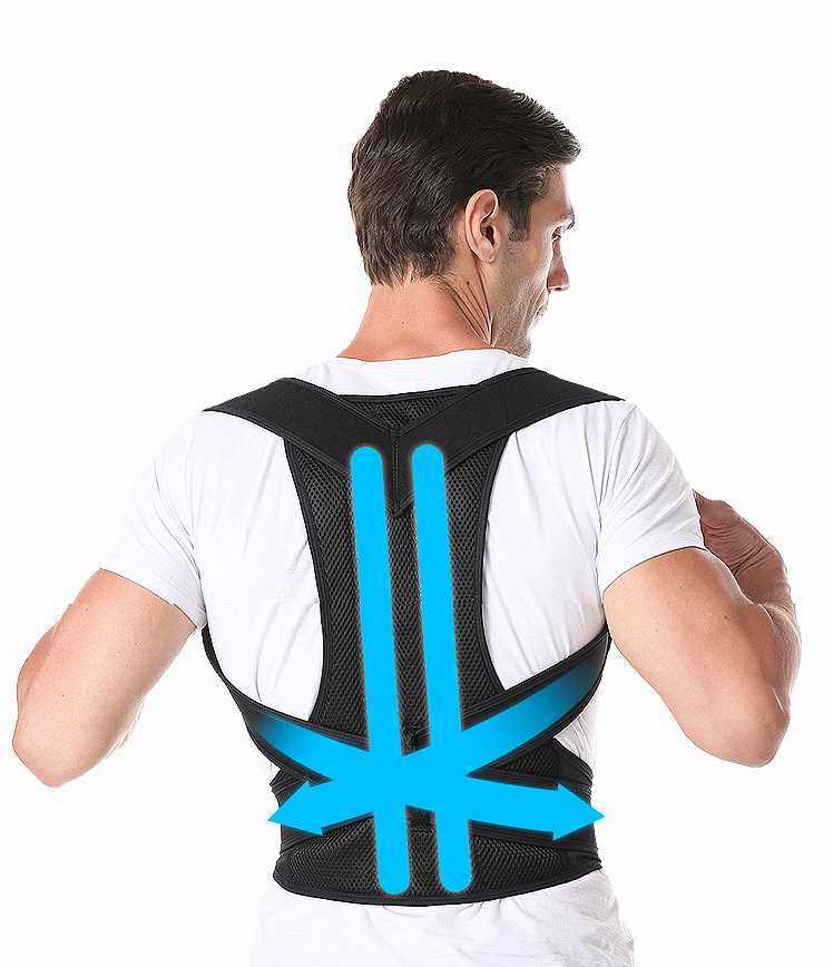 Back Brace Posture Corrector For Women And Men, Back Lumbar Support Shoulder Straightener, Adjustable Full Back Support, Posture Support For Improve Posture Provide Spine Corrector