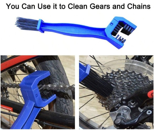 Bicycle Chain Clean Brush Cleaner Bicycle Chains Gear Grunge Brush Cleaner Bike Wash Tool Set Bicycle Repair Tools