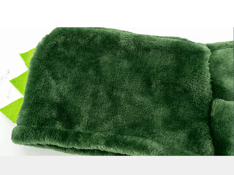 Autumn/Winter Clothes, Small Dog Floral Dinosaur Costume,Pet Jumpsuit, Winter Warm Flush Clothes Teddy Small Dog Puppy Bichon Pomeranian Kitten Autumn And Winter Clothes