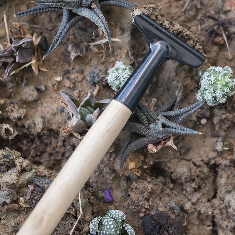 3pcs/set Mini Gardening Tools With Wood Handles, Children Garden Shovel Suitable For Potting/transplanting/loosening Soil/weeding/flower Planting