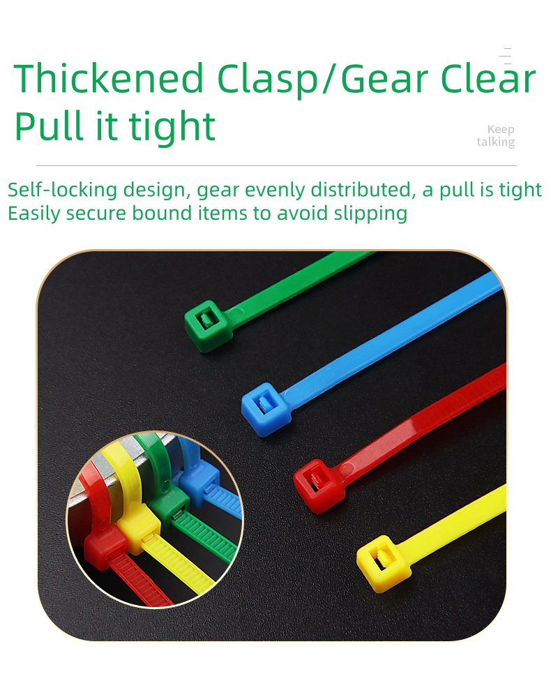 100 pcs A Set Of Gardening Strapping,Zip Ties, Plastic Winding, Plant-Fixing, Portable Gardening Cables, Gardening And Lawn Care